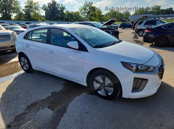 KMHC65LC8MU252832 2021 HYUNDAI IONIQ White Przód prawy