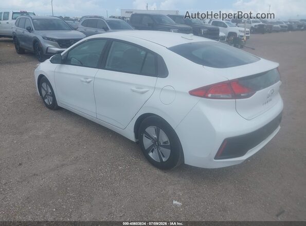 KMHC65LC9JU075753 2018 HYUNDAI IONIQ HYBRID Белый Задняя левая четверть