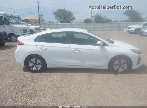 KMHC65LC9JU075753 2018 HYUNDAI IONIQ HYBRID Белый Вид задней части салона