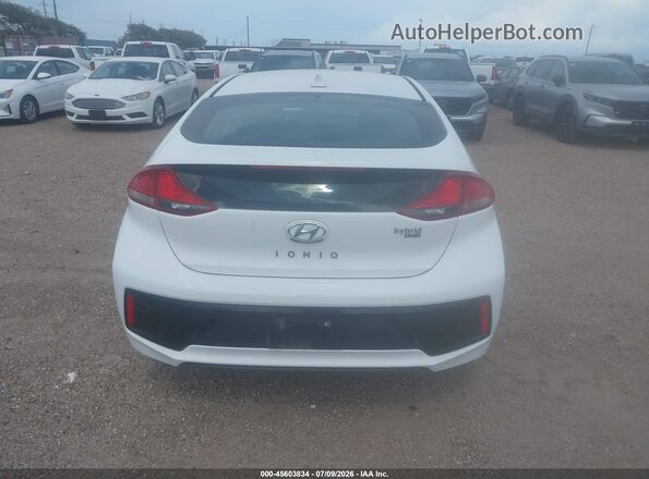 KMHC65LC9JU075753 2018 HYUNDAI IONIQ HYBRID Белый 