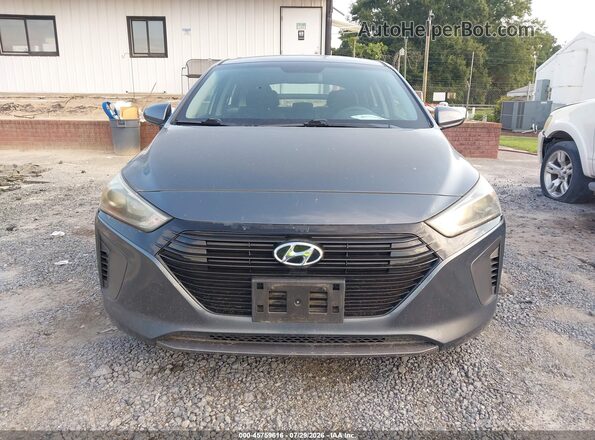 KMHC65LC9JU076482 2018 HYUNDAI IONIQ HYBRID Gray 