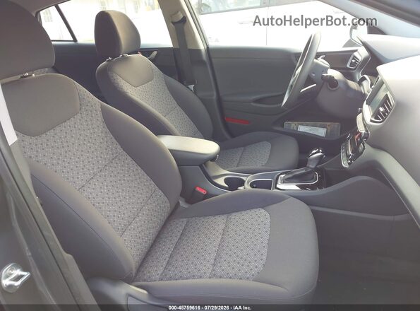 KMHC65LC9JU076482 2018 HYUNDAI IONIQ HYBRID Gray Սալոնի դիմացի տեսք