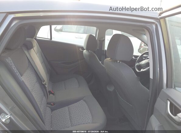 KMHC65LC9JU076482 2018 HYUNDAI IONIQ HYBRID Gray VIN կոդի պիտակի տեսք