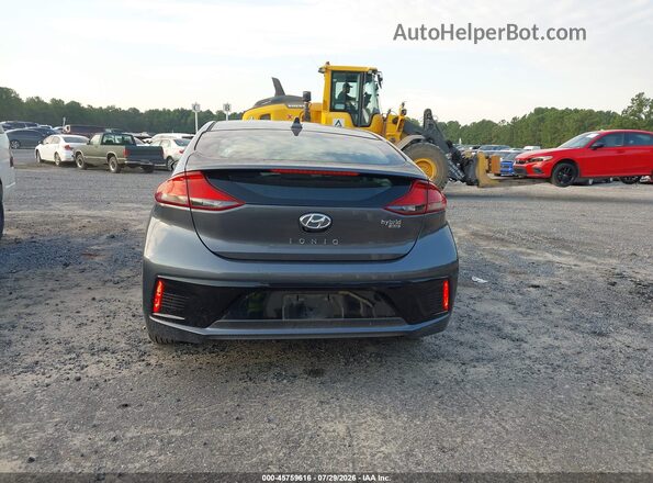 KMHC65LC9JU076482 2018 HYUNDAI IONIQ HYBRID Gray 