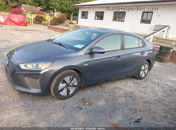 KMHC65LC9JU076482 2018 HYUNDAI IONIQ HYBRID Gray 
