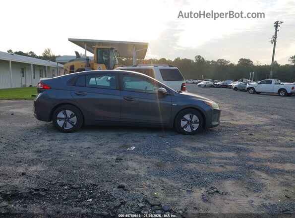 KMHC65LC9JU076482 2018 HYUNDAI IONIQ HYBRID Gray 