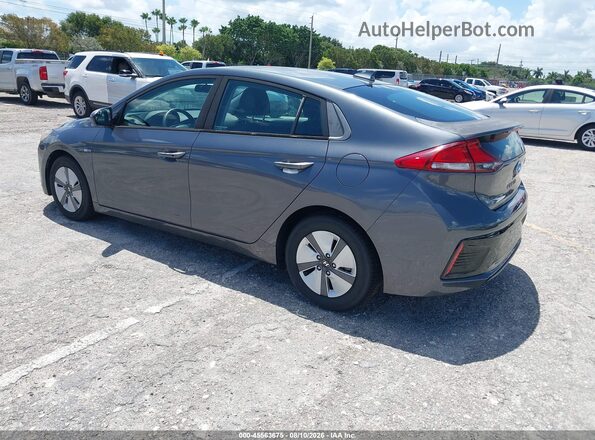 KMHC65LC9KU107604 2019 HYUNDAI IONIQ HYBRID Gray Հետևի ձախ