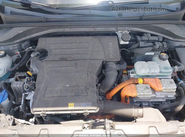 KMHC65LC9KU107604 2019 HYUNDAI IONIQ HYBRID Gray Հետևի տեսք