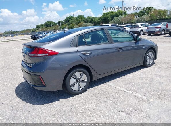 KMHC65LC9KU107604 2019 HYUNDAI IONIQ HYBRID Gray Հետևի աջ