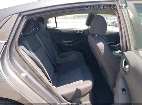KMHC65LC9KU107604 2019 HYUNDAI IONIQ HYBRID Gray VIN կոդի պիտակի տեսք