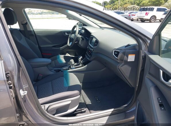 KMHC65LC9KU107604 2019 HYUNDAI IONIQ HYBRID Gray Սալոնի դիմացի տեսք