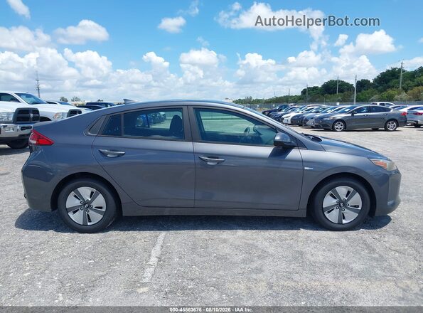 KMHC65LC9KU107604 2019 HYUNDAI IONIQ HYBRID Gray Սալոնի հետևի տեսք