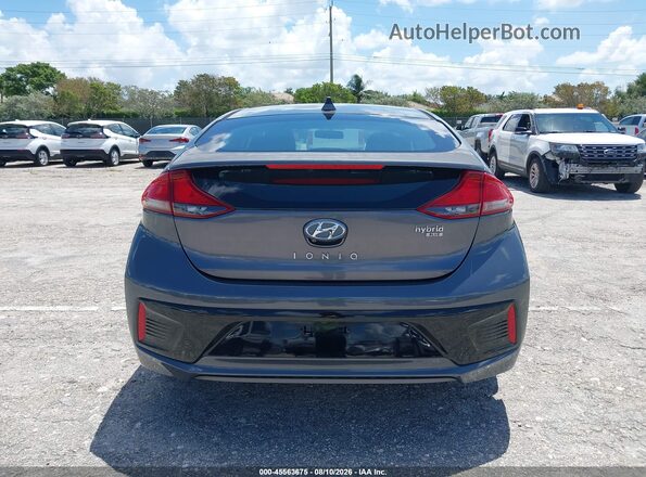 KMHC65LC9KU107604 2019 HYUNDAI IONIQ HYBRID Gray 