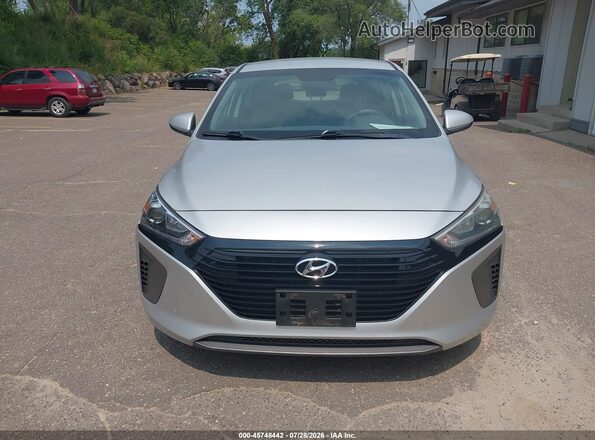 KMHC65LC9KU159248 2019 HYUNDAI IONIQ HYBRID Silver Սարքավորումների վահանակի տեսք