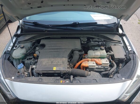 KMHC65LC9KU159248 2019 HYUNDAI IONIQ HYBRID Silver Հետևի տեսք