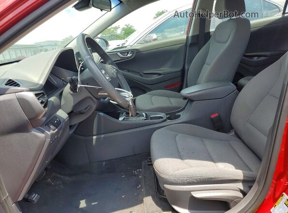 KMHC65LC9LU211947 2020 HYUNDAI IONIQ Red Widok wnętrza z przodu