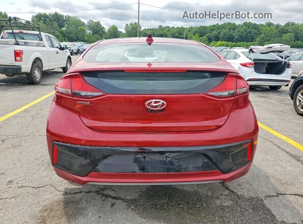 KMHC65LC9LU211947 2020 HYUNDAI IONIQ Red Widok z tyłu