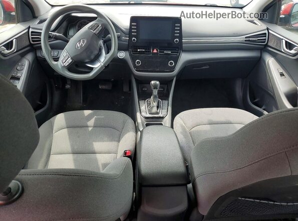 KMHC65LC9LU211947 2020 HYUNDAI IONIQ Red Widok deski rozdzielczej