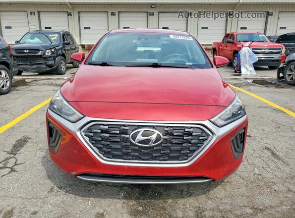 KMHC65LC9LU211947 2020 HYUNDAI IONIQ Red Widok z przodu