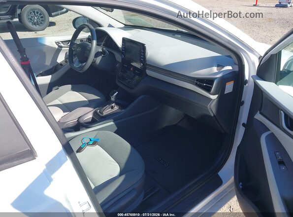 KMHC65LC9LU220003 2020 HYUNDAI IONIQ HYBRID Silver Vista interior delantera