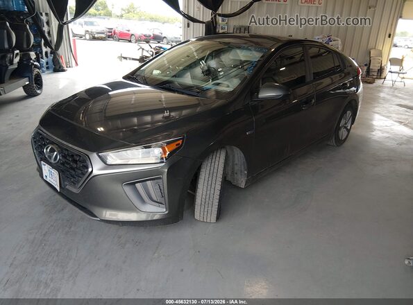 KMHC65LC9LU220485 2020 HYUNDAI IONIQ HYBRID Black Vista tres cuartos delantera izquierda
