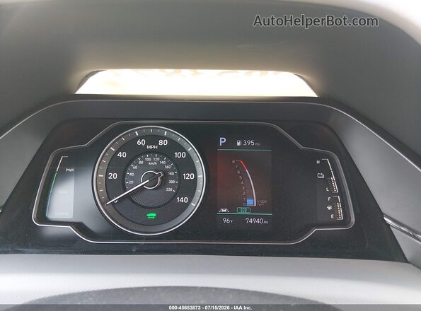KMHC65LC9LU221846 2020 HYUNDAI IONIQ HYBRID Серый Вид задних сидений