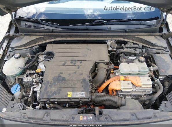KMHC65LC9LU221846 2020 HYUNDAI IONIQ HYBRID Серый Вид сзади