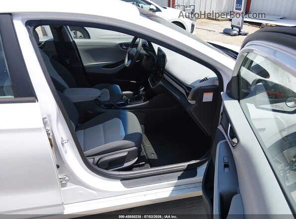 KMHC65LC9LU233320 2020 HYUNDAI IONIQ HYBRID White წინა სალონის ხედი