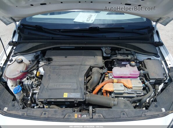 KMHC65LC9LU233320 2020 HYUNDAI IONIQ HYBRID White უკანა ხედი
