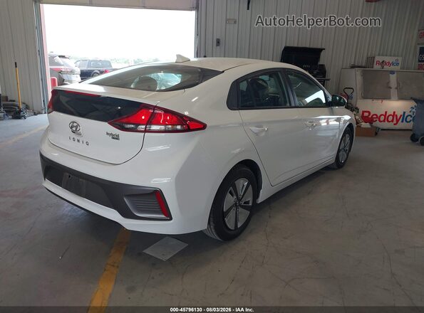 KMHC65LC9LU233608 2020 HYUNDAI IONIQ HYBRID White Задня права чверть