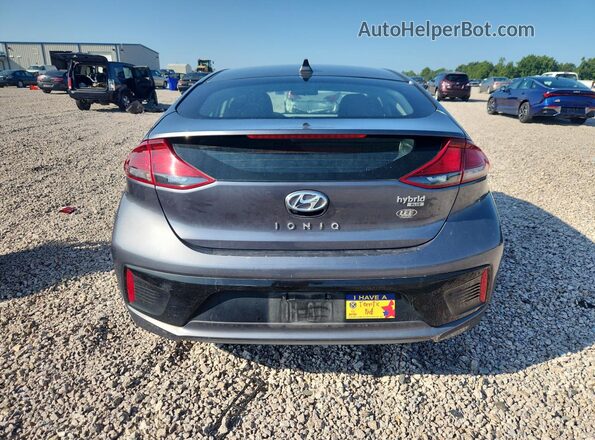 KMHC65LCXHU051777 2017 HYUNDAI IONIQ Gray Vista trasera