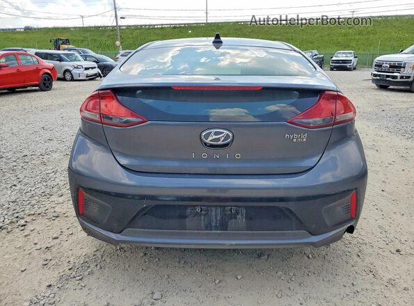 KMHC65LCXHU058034 2017 HYUNDAI IONIQ Gray Vista trasera
