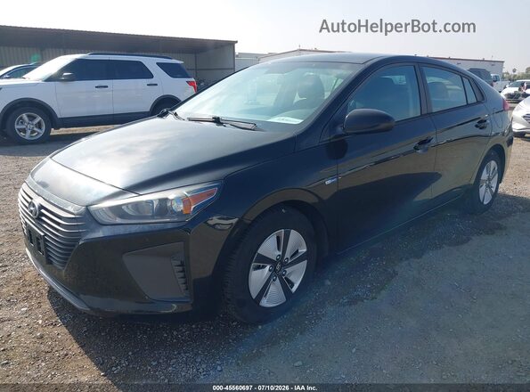 KMHC65LCXJU075650 2018 HYUNDAI IONIQ HYBRID Black Вид спереду