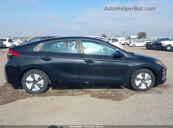 KMHC65LCXJU075650 2018 HYUNDAI IONIQ HYBRID Black Вид задньої частини салону