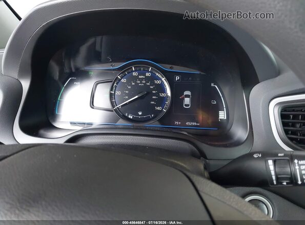 KMHC65LCXJU101194 2018 HYUNDAI IONIQ HYBRID White Вид задніх сидінь