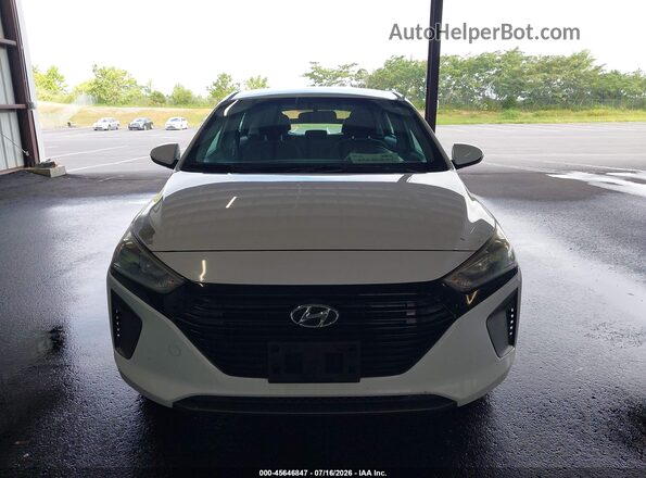 KMHC65LCXJU101194 2018 HYUNDAI IONIQ HYBRID White 