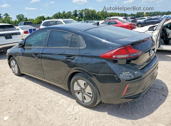 KMHC65LCXKU117283 2019 HYUNDAI IONIQ Black Հետևի ձախ