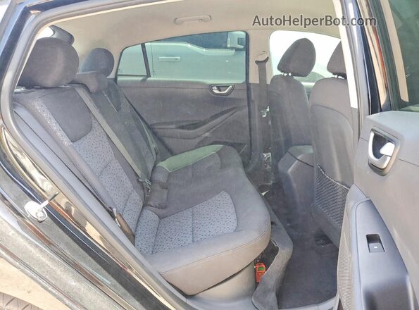 KMHC65LCXKU117283 2019 HYUNDAI IONIQ Black Սալոնի հետևի տեսք