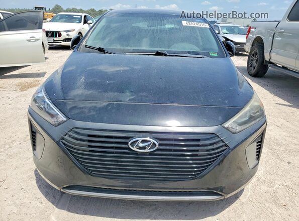 KMHC65LCXKU117283 2019 HYUNDAI IONIQ Black Դիմացի տեսք