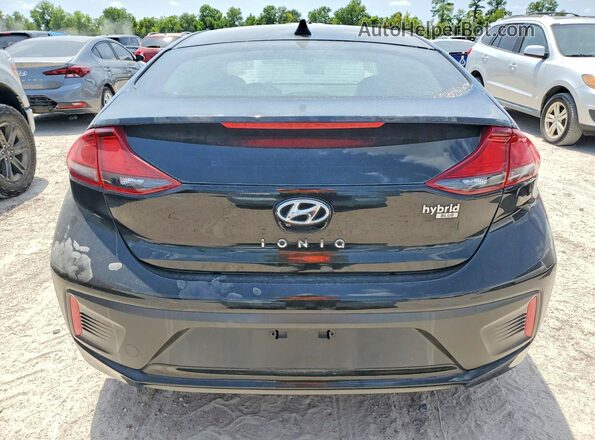 KMHC65LCXKU117283 2019 HYUNDAI IONIQ Black Հետևի տեսք