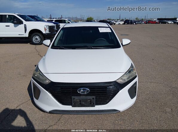 KMHC65LCXKU159145 2019 HYUNDAI IONIQ HYBRID White Панорамний вид салону 360°