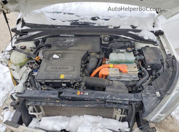 KMHC65LCXKU166807 2019 HYUNDAI IONIQ White Rear interior view