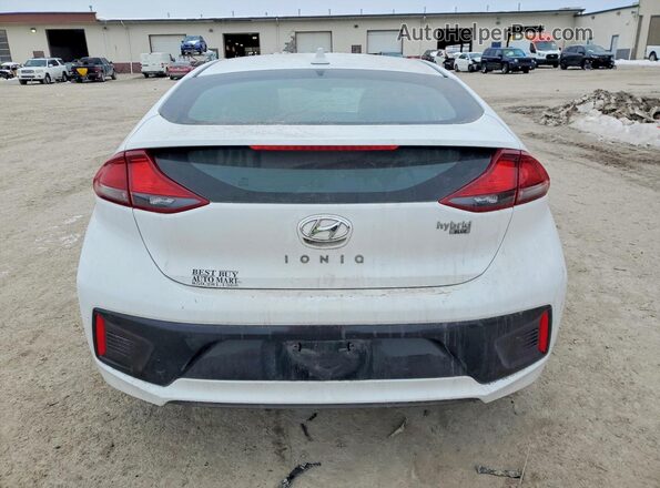 KMHC65LCXKU166807 2019 HYUNDAI IONIQ White Rear view