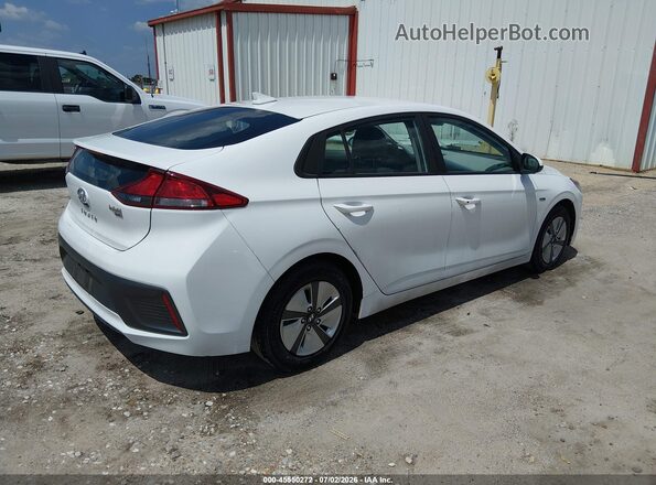 KMHC65LCXLU219524 2020 HYUNDAI IONIQ HYBRID Белый Задняя правая четверть