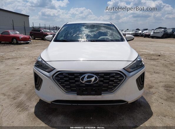 KMHC65LCXLU219524 2020 HYUNDAI IONIQ HYBRID Белый Вид щитка приборов