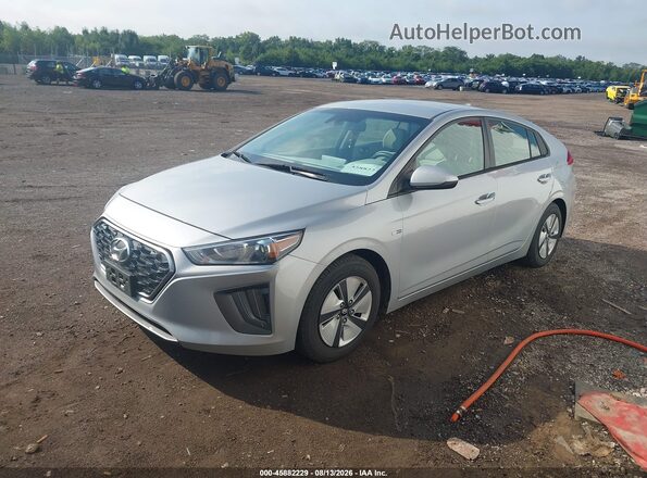 KMHC65LCXLU220754 2020 HYUNDAI IONIQ HYBRID Серебряный Передняя левая четверть