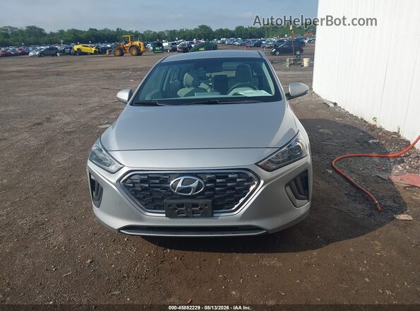 KMHC65LCXLU220754 2020 HYUNDAI IONIQ HYBRID Серебряный Вид щитка приборов