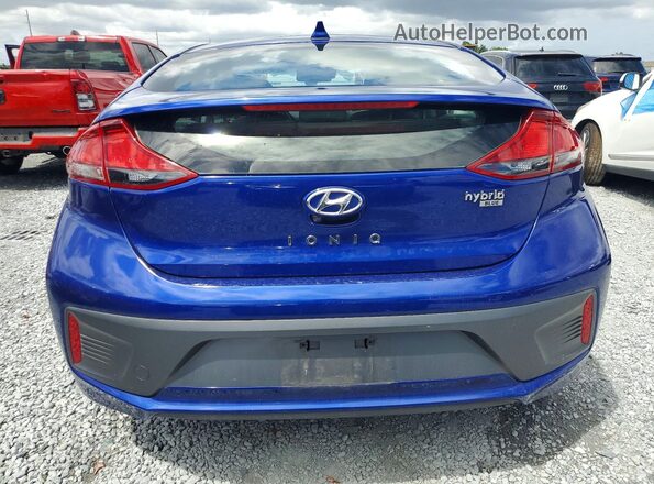 KMHC65LCXLU227574 2020 HYUNDAI IONIQ Синий Вид сзади