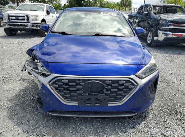 KMHC65LCXLU227574 2020 HYUNDAI IONIQ Синий Вид спереди