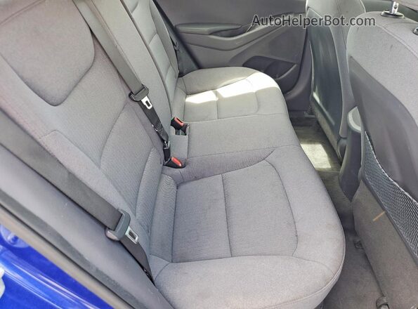 KMHC65LCXLU227574 2020 HYUNDAI IONIQ Синий Вид задней части салона